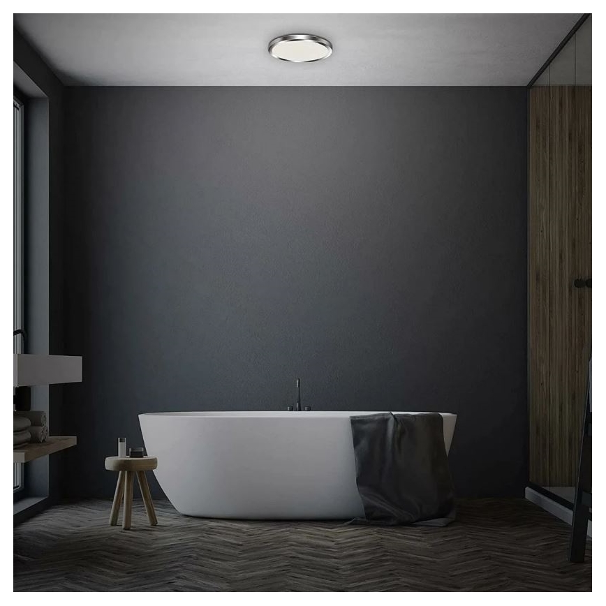 Briloner - LED Badkamer plafondlamp SPLASH LED/15W/230V IP44