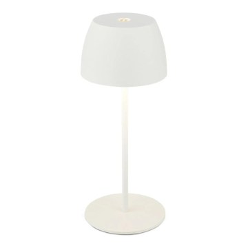 Briloner - LED dimbare oplaadbare aanraaktafellamp voor buiten MINI LED/2,5W/5V IP44 1800 mAh wit
