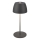 Briloner - LED-dimbare oplaadbare buitentafellamp met aanraakbediening MINI LED/2,5W/5V IP44 1800 mAh antraciet