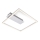 Briloner - LED plafondlamp FRAME LED/14W/230V 3000K 30x32 cm mat chroom