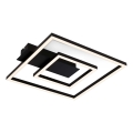 Briloner - LED plafondlamp FRAME LED/22W/230V 3000K 30x32 cm zwart
