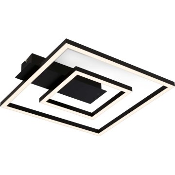 Briloner - LED plafondlamp FRAME LED/22W/230V 3000K 30x32 cm zwart