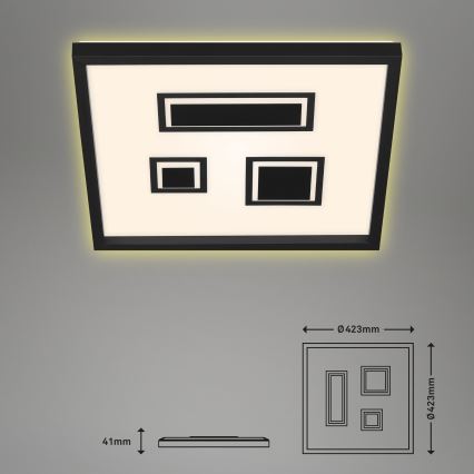 Briloner - LED Plafondlamp PAC LED/22W/230V