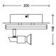 Briloner - LED-spot REN 1x GU10 / 3W / 230V + LED / 4W