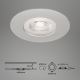 Briloner- SET 3x Hangende LED Badkamer plafond verlichting LED/4,9W/230V IP44 zilver