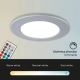 Briloner - SET 3x LED RGBW Dimbare en hangende badkamer verlichting LED/4,8W/230V 3000-6500K IP65 + afstandsbediening