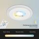 Briloner - SET 3x LED RGBW Dimbare en hangende badkamer verlichting LED/5W/230V 3000-6500K IP44 + afstandsbediening