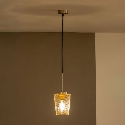 Briloner - Voedingskabel met lampenkorf SEVENTIES zwart/goud