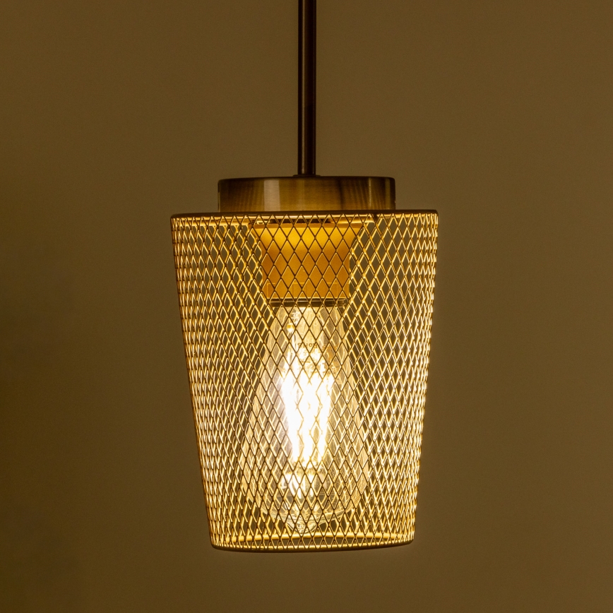 Briloner - Voedingskabel met lampenkorf SEVENTIES zwart/goud