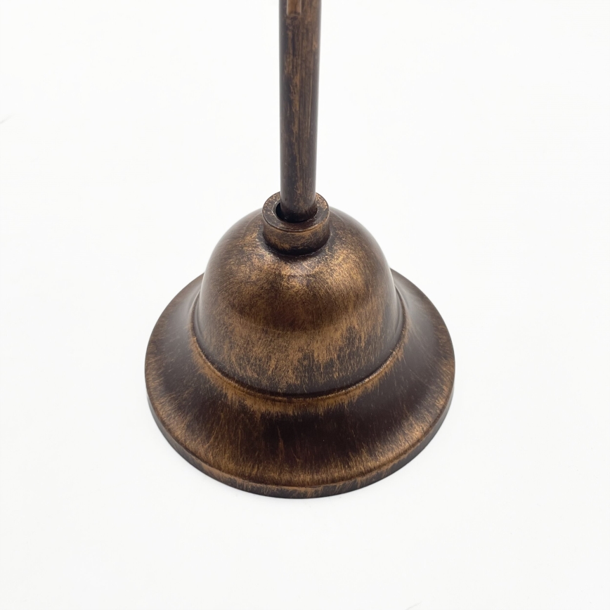 Bronzen kroonluchter ANTON aan ketting 6xE14/60W/230V