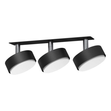 Brosline - Inbouwspot 3xGX53/9W/230V zwart