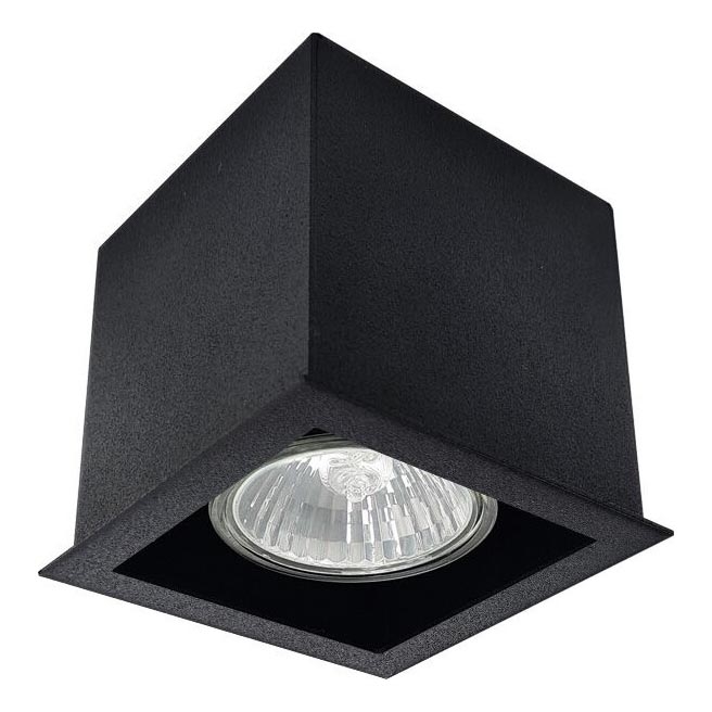 Brosline - Spotarmatuur 1xGU10/10W/230V zwart