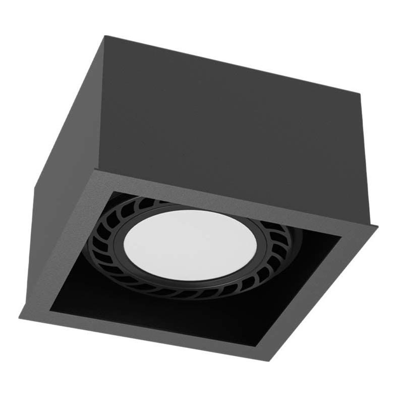 Brosline - Spotlamp 1xGU10/18W/230V zwart