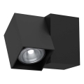 Brosline - Wandspot 1xGU10/10W/230V zwart