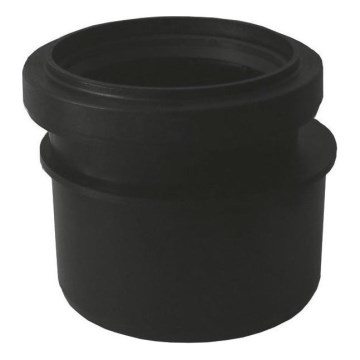 Bruckner - Aansluiten reductie laag diameter 11 cm zwart