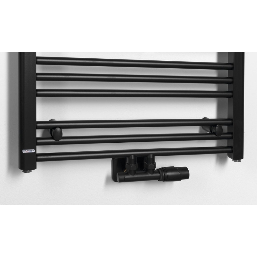 Bruckner - Badkamerradiator ALBRECHT 157 x 60 cm mat zwart