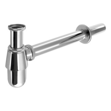 Bruckner - Bekkensifon laag DN32 glanzend chroom