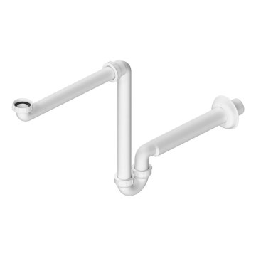 Bruckner - Bekkensifon meubilair DN32 wit