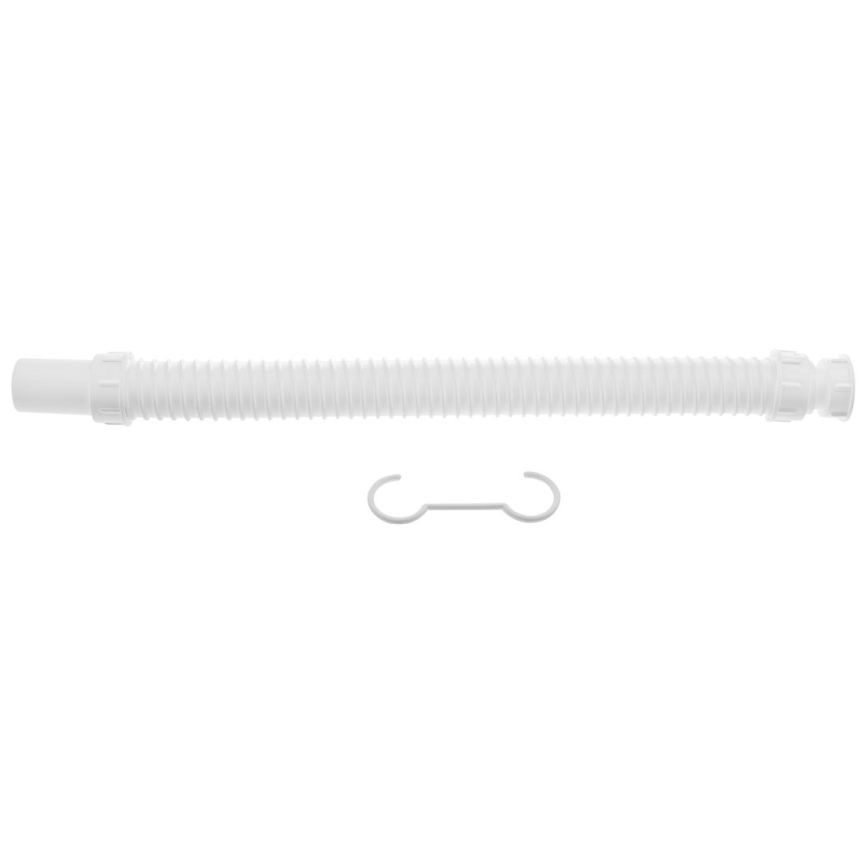 Bruckner - Flexibel gootsteen sifon DN40 wit