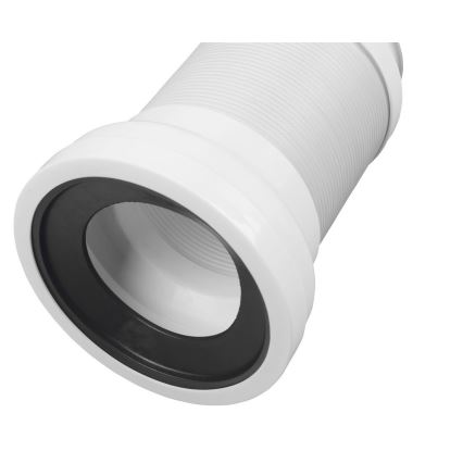 Bruckner - Flexibele toiletpotconnector 27,5-55 cm wit