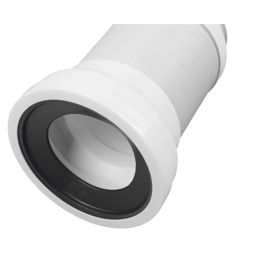 Bruckner - Flexibele toiletpotconnector 27,5-55 cm wit