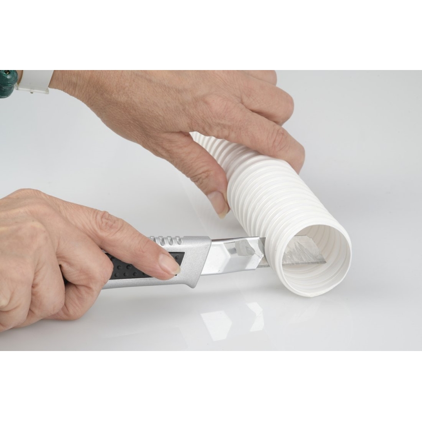 Bruckner - Flexibele verbindingsbuis 80 cm wit