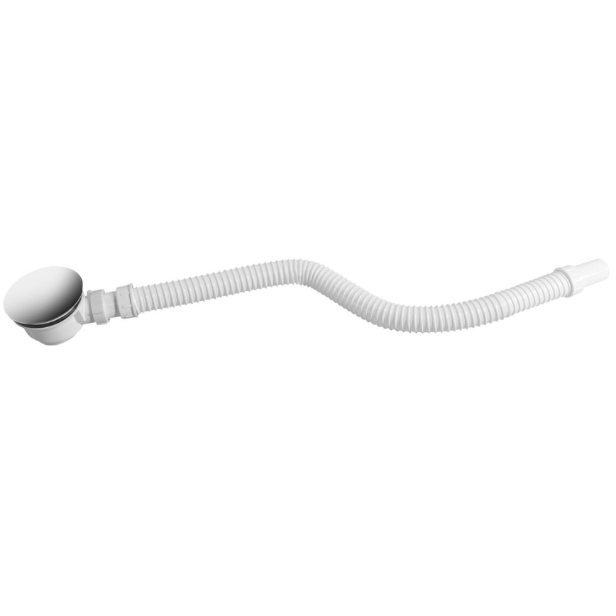 Bruckner - Flexibele verbindingsbuis 80 cm wit
