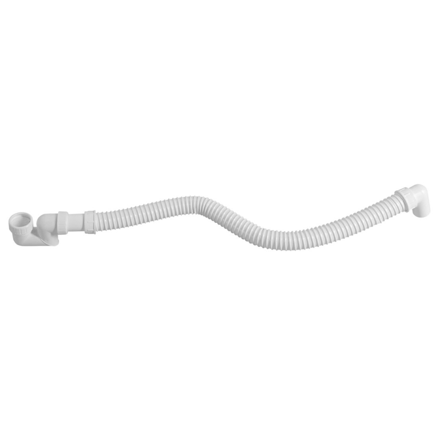 Bruckner - Flexibele verbindingsbuis elleboog 80 cm wit