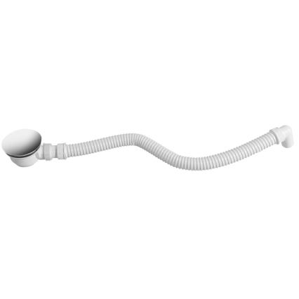 Bruckner - Flexibele verbindingsbuis elleboog 80 cm wit