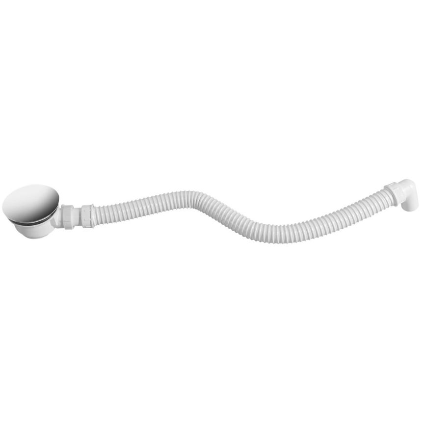 Bruckner - Flexibele verbindingsbuis elleboog 80 cm wit