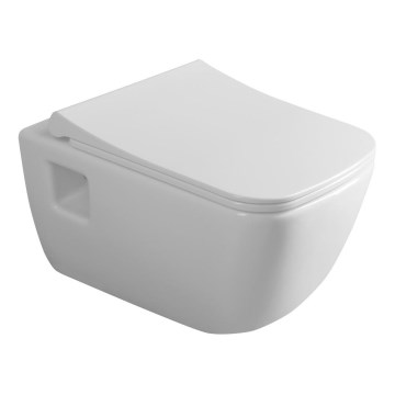 Bruckner - Hangend toilet Rimless WALTER keramiek/wit