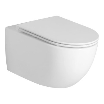 Bruckner - Hangend toilet Vortex Rimless FULDA keramiek/wit