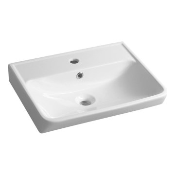 Bruckner - Inbouw wastafel NEON 45x41,5 cm keramiek/wit