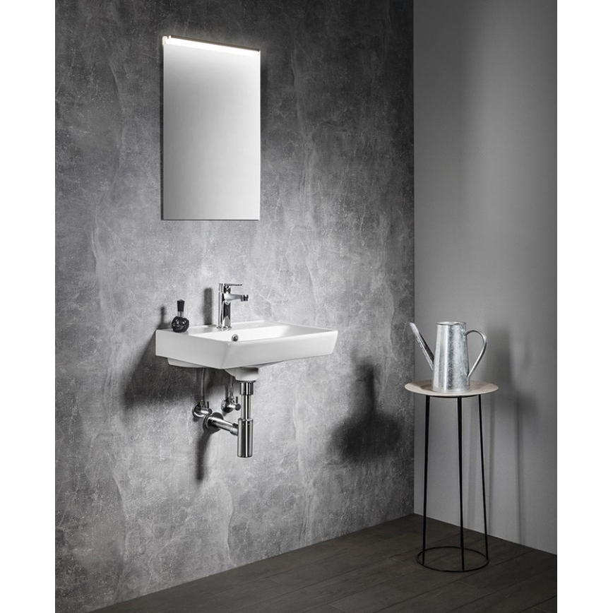 Bruckner - Inbouw wastafel NEON 45x41,5 cm keramiek/wit
