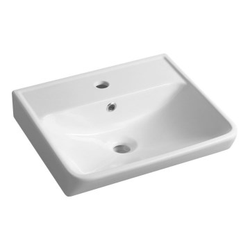 Bruckner - Inbouw wastafel NEON 50x41,5 cm keramiek/wit