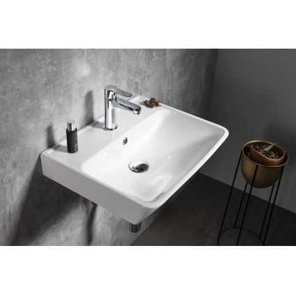 Bruckner - Inbouw wastafel NEON 50x41,5 cm keramiek/wit