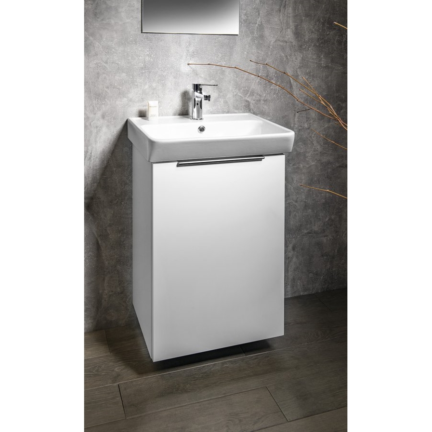 Bruckner - Inbouw wastafel NEON 50x41,5 cm keramiek/wit