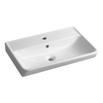 Bruckner - Inbouw wastafel NEON 60x41,5 cm keramiek/wit
