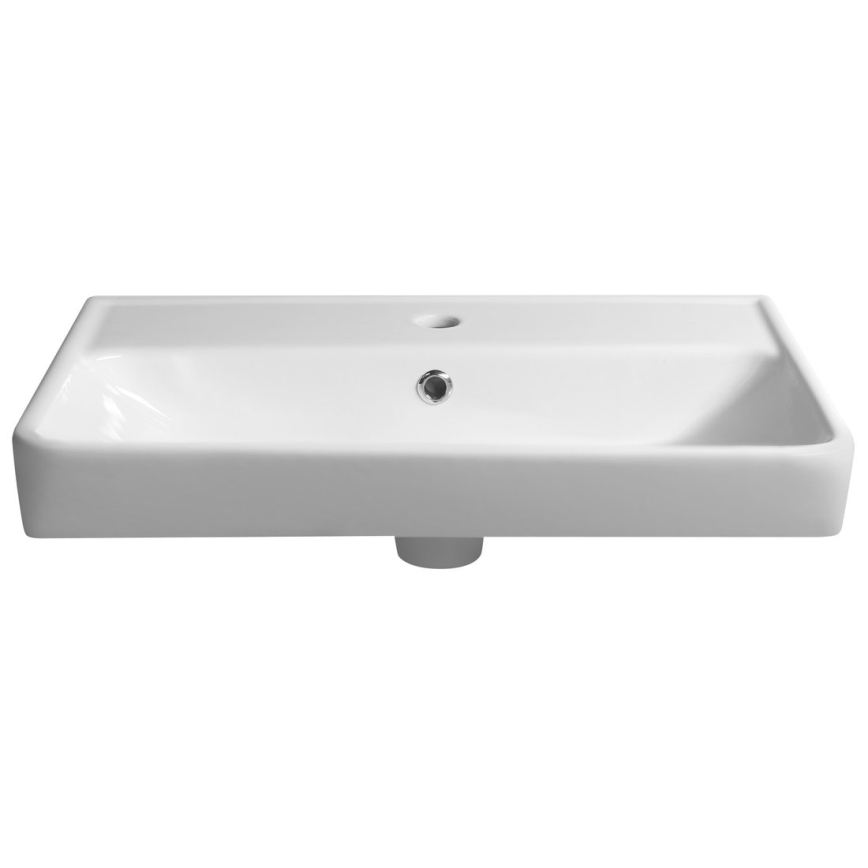 Bruckner - Inbouw wastafel NEON 60x41,5 cm keramiek/wit