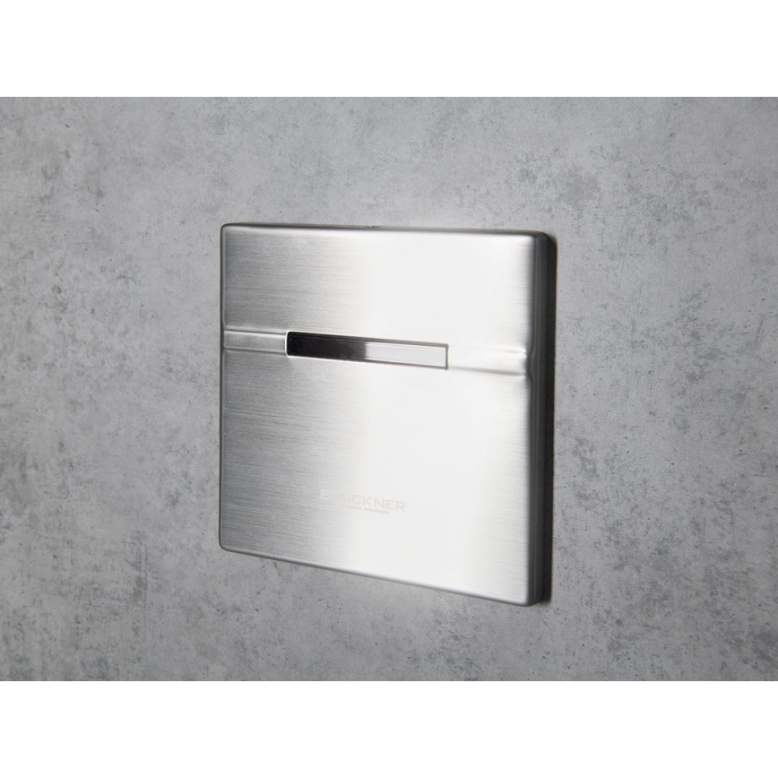 Bruckner - Sensor urinoirspoeler 6V DC/4xAA roestvrij