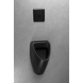 Bruckner - Urinoir SCHWARN, achteraansluiting en achterafvoer, met ingebouwd spoelsysteem 6V DC, zwart