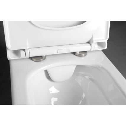 Bruckner - Wandcloset Rimless WALTER keramiek/wit