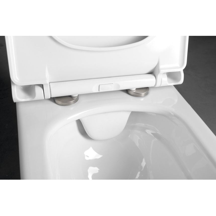 Bruckner - Wandcloset Rimless WALTER keramiek/wit