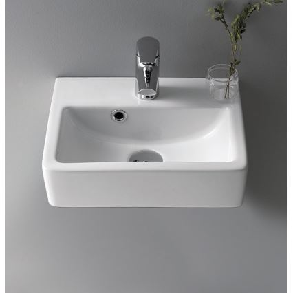Bruckner - Wastafel NOAM 37,5x28 cm keramiek/wit