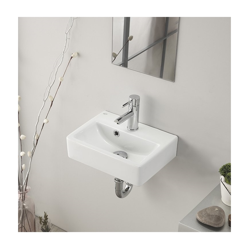 Bruckner - Wastafel NOAM 37,5x28 cm keramiek/wit