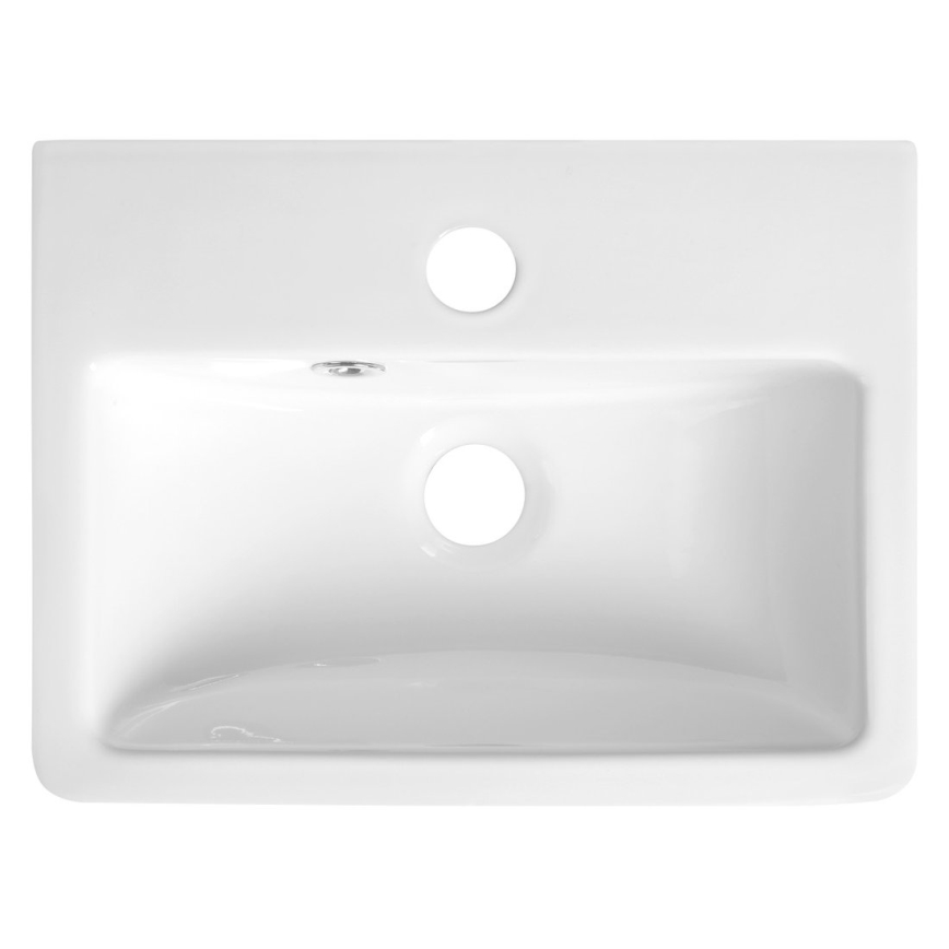 Bruckner - Wastafel NOAM 37,5x28 cm keramiek/wit