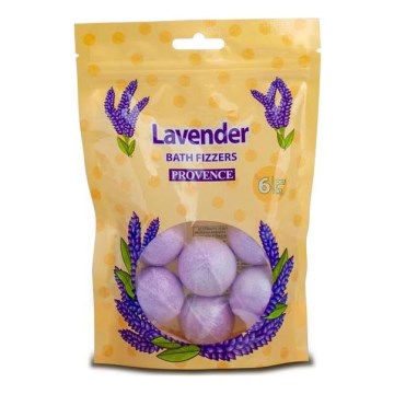 Bruisbal voor in bad PROVENCE 6 stuks lavendel