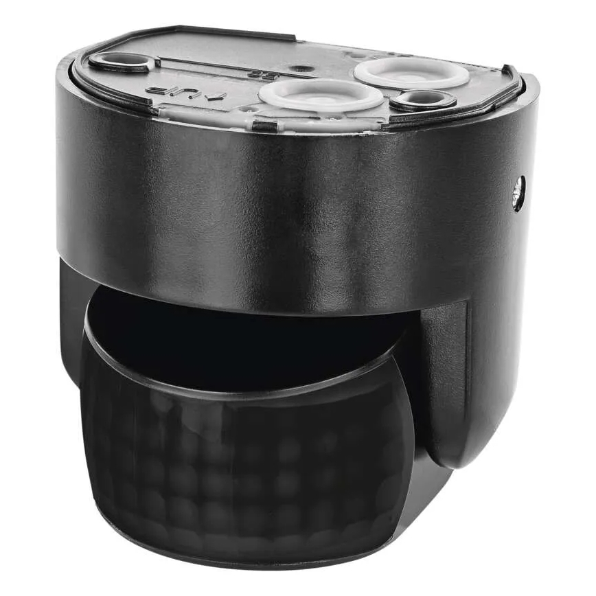 Buiten bewegings- en schemersensor PIR 1200W/230V IP65 zwart