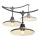 Buiten decoratieve lichtslinger CRETE 15xE27/230V 20m IP44
