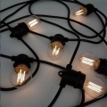 Buiten decoratieve lichtsnoer MIMOSA 20xE27/1,3W/230V IP44 20m